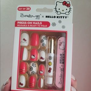 Hello Kitty Nails